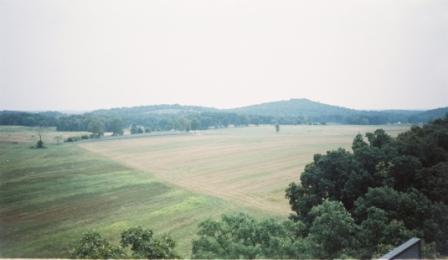 Big & Little Roundtop Hills In the Dstance